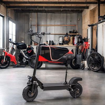 11インチ前後管なし オフロードユニセックス電動スクーター 800W 1000W*2 60V18ah