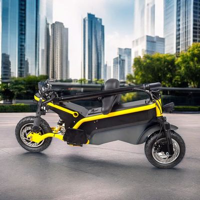 350W/500W バッテリー取り外す式電動スクーター 折りたたむデザインと最大走行距離35km/45km