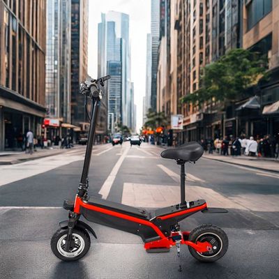 350W/500W バッテリー取り外す式電動スクーター 折りたたむデザインと最大走行距離35km/45km