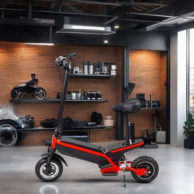 350W/500W バッテリー取り外す式電動スクーター 折りたたむデザインと最大走行距離35km/45km
