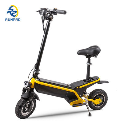 350W/500W バッテリー取り外す式電動スクーター 折りたたむデザインと最大走行距離35km/45km