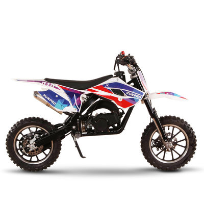 RUNPRO 2 ストロークオフロード ミニダートバイク 良し 排気量 50CC 最大負荷 60kg