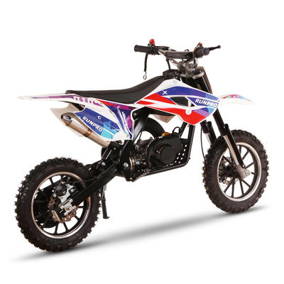 RUNPRO 2 ストロークオフロード ミニダートバイク 良し 排気量 50CC 最大負荷 60kg