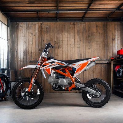 110 125cc ミニモペッド ディートバイク 4ストロックレーススポーツバイク スタートシステム キックスタート