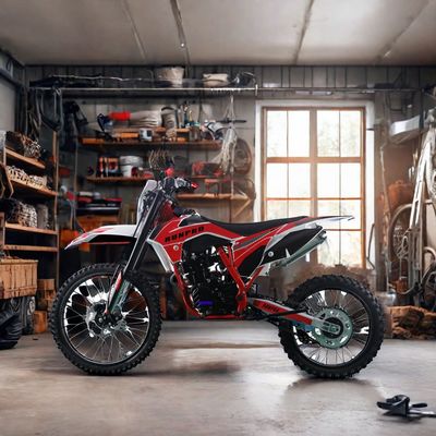 250ccオフロード 4ストロークガソリンモトクロス 電気スタートとディスクブレーキ付き