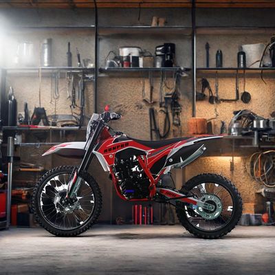 250ccオフロード 4ストロークガソリンモトクロス 電気スタートとディスクブレーキ付き