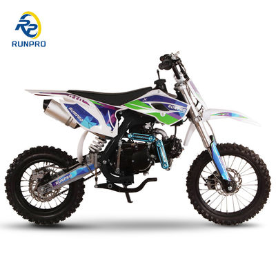 オフロード 14/12ホイール dirtbike RUNPRO 2024 125cc 110ccモーターとマックスロード 100kgs