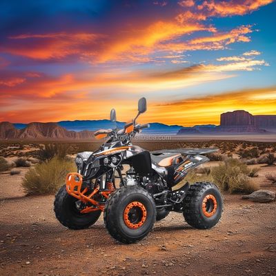 2024 直行 125CC 2WD ATV 自動トランスミッション シャフトドライブ 4 ストック クアッドバイク 燃料ガス