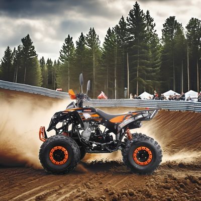125cc 半自動クアッドバイク オフロード クアトリモト モットー マニュアル車両 ATV クアッド 4ホイラー