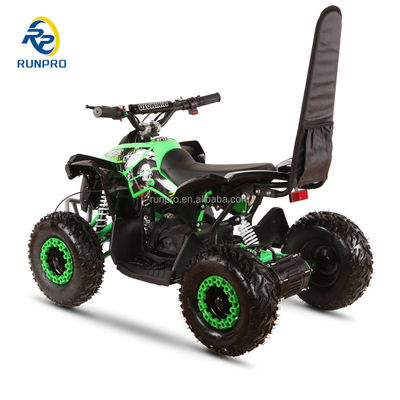 フロントドラム 後部ディスクブレーキシステム 電気キッズATVクワッドバイク ブラシレスシャフトモーター