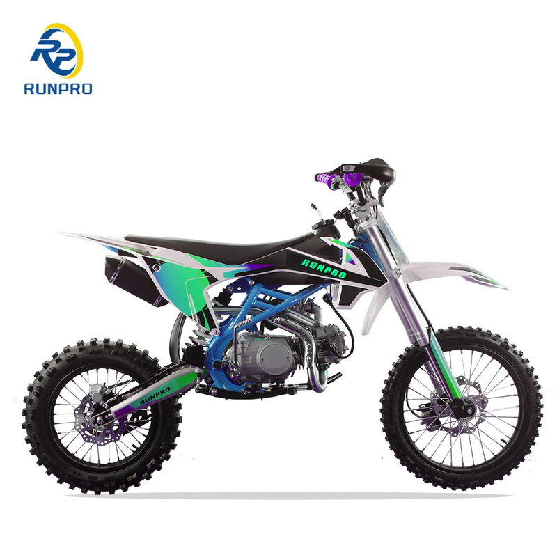 125cc ディートバイク 4ストローク クロスピットバイク 4ギアトランスミッションとキックスタート