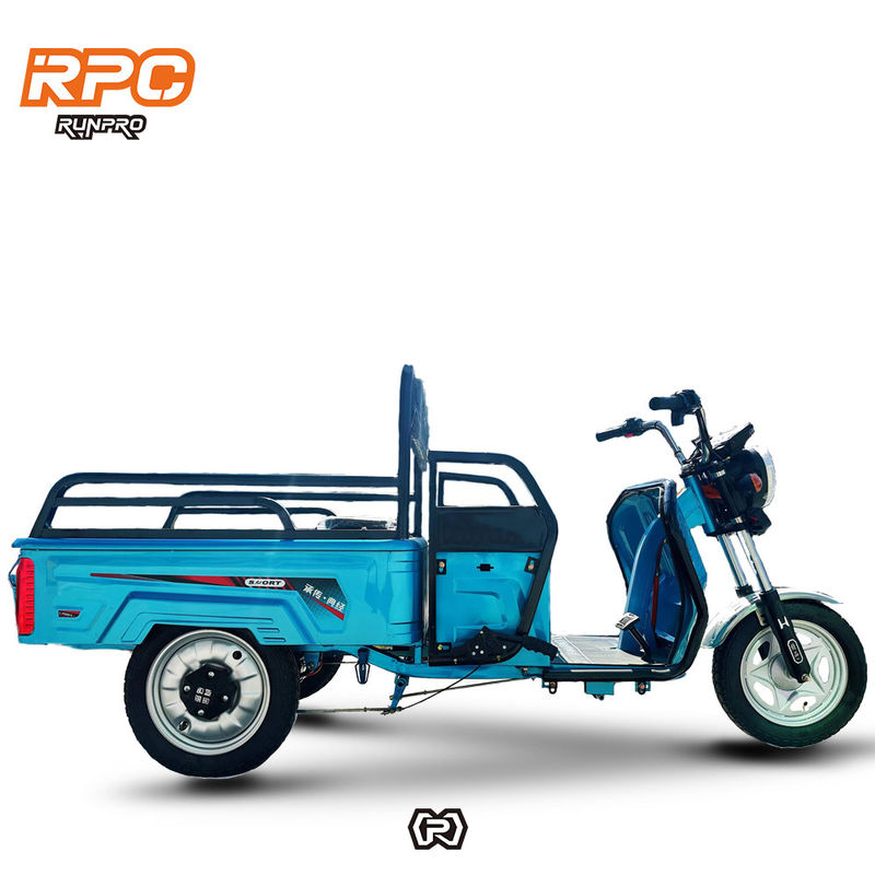 カスタムファーム 1200W 電動三輪バイク 前ドラム 後ドラムブレーキシステム