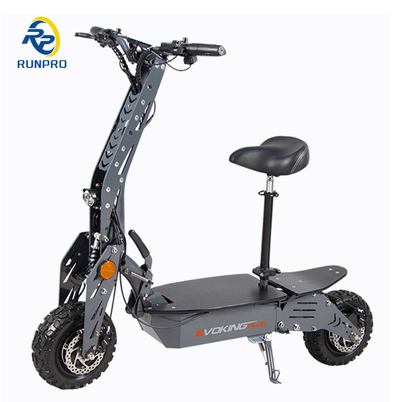 48V12ah バッテリー 2024 デュアルモーター パワーシャフト ドラフト 2000W エレクトリックスクーター 成人 CE