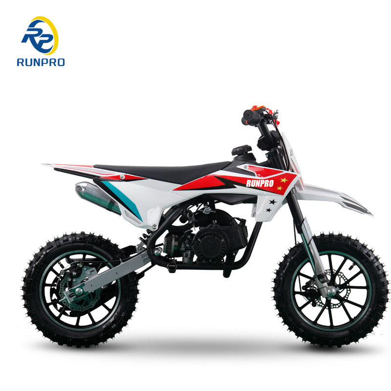 モーター その他 49cc 2 ストック ミニ電気スタート 子供向けオフロードピットバイク