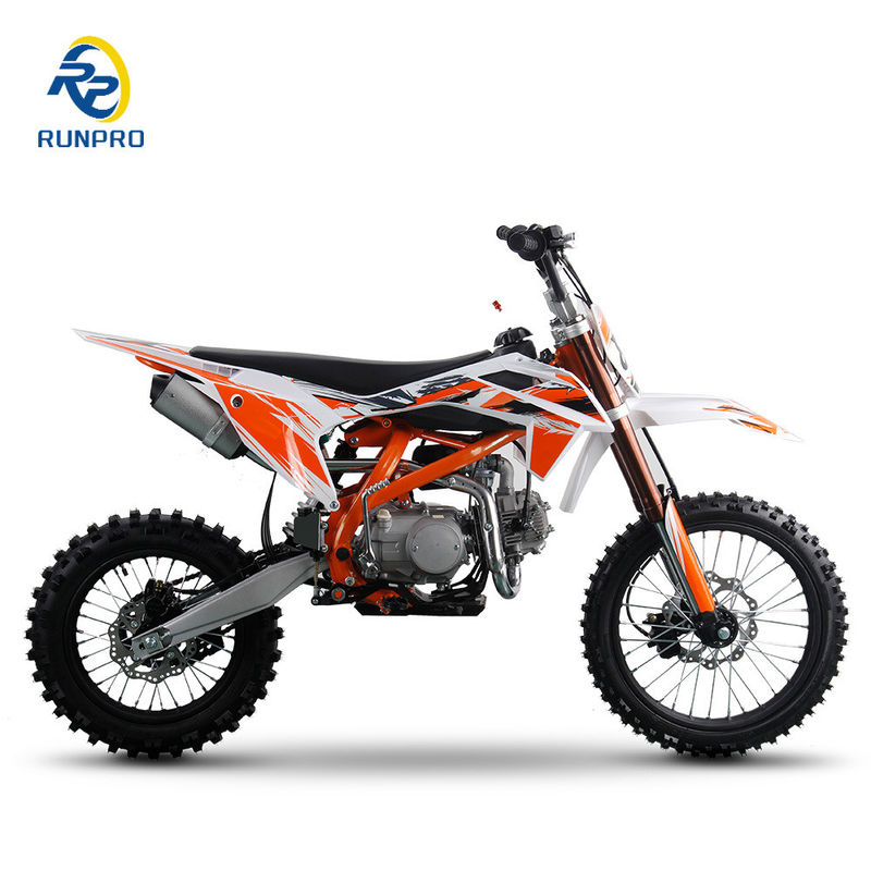 125cc 140cc 4ストロック ガス 汚れ自転車 ピットバイク ガソリン モトクロス CE認証