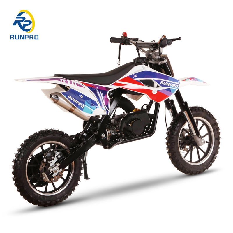 ディスクブレーキ 49cc 10/10 ホイール 2ストローク キッズ モットクロス ミニモーターサイクル レーシングモーターサイクル