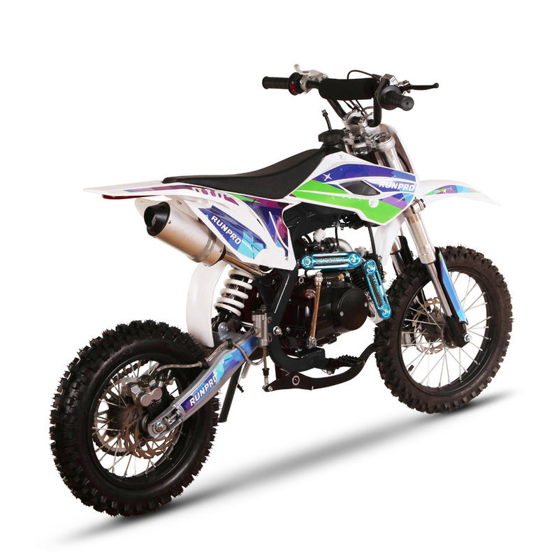 CE承認 110cc 125cc 4ストロークキック電動スタート ダルトバイクピットバイク 大人のためのピットバイク 最大速さ61 80km/h 14/12インチホイール