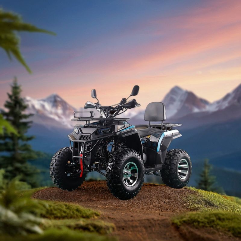 RUNPRO 200CC ATV クワッドバイク 成人用 電動 引動 自動トランスミッション