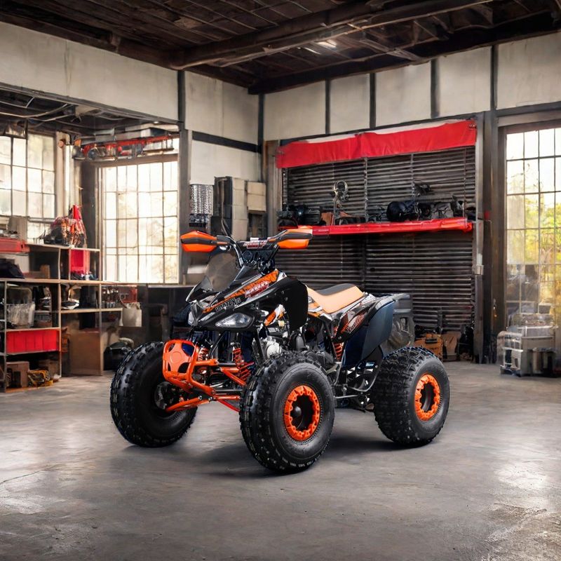 Runpro 125cc Quad ATV CE認定 2WD エレクトリック・スタート・クワッド・フォー・アダルト