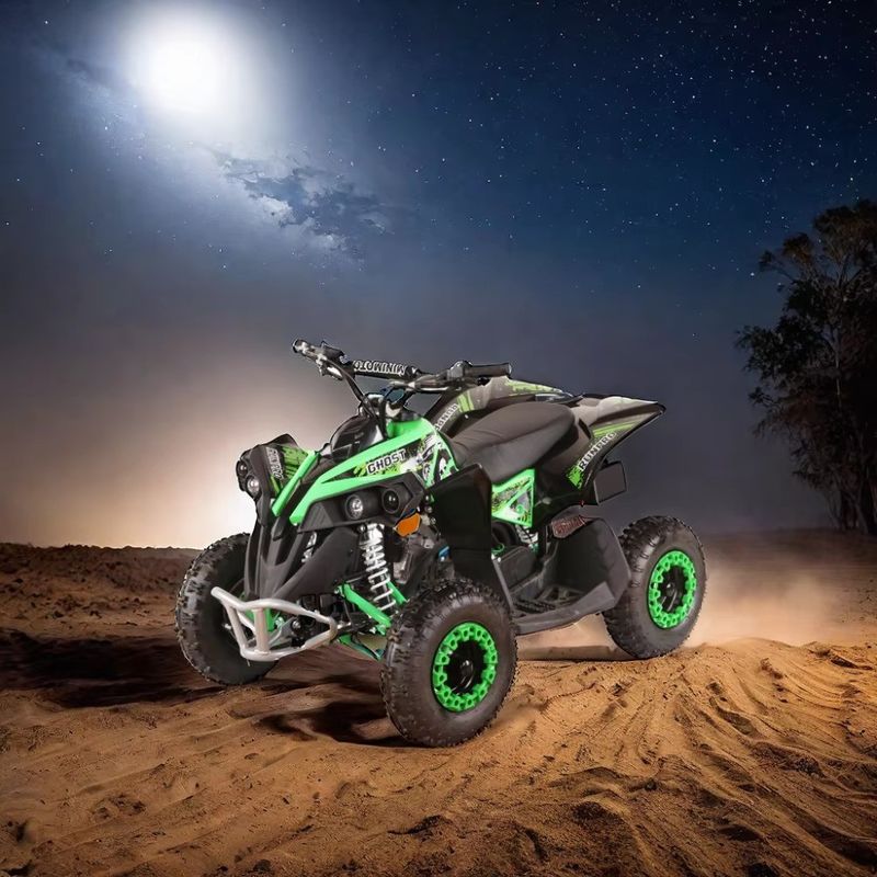 マックススピード 40km/h 1180*670*710MM RUNPRO 49cc 電気とプル・スタートATV キッズ用クワッドバイク MINI ATV